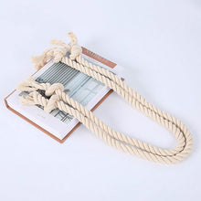 Load image into Gallery viewer, Macrame Curtain Tieback Curtain Tied Ball Hand-woven Cotton Straps Hanging Ball Decoration Creative Curtain Accessories
