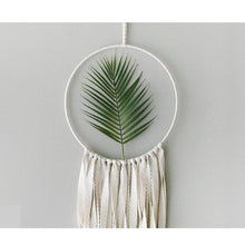 Load image into Gallery viewer, 2pcs Macrame Hanging Wall Tapestry Catcher Wall Hanging Decoration Pastoral Wall Plants Wall Dream Catcher Boho Decor
